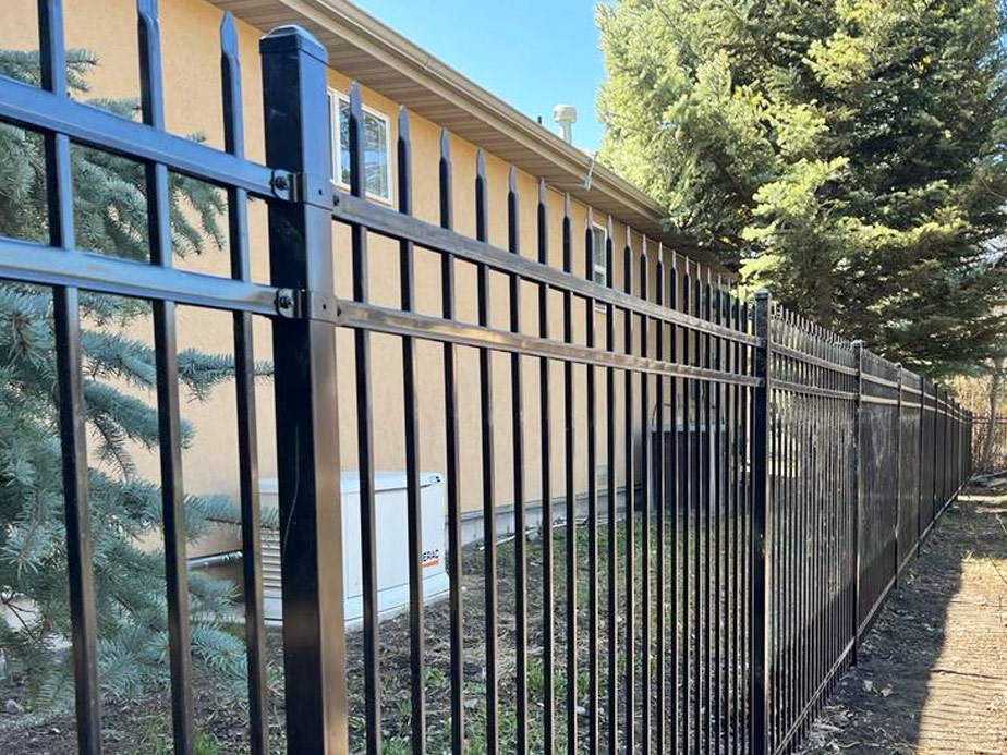Security Fence Example in Gooding Idaho