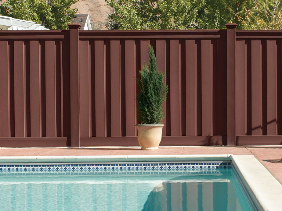 Pool Fence Example in Hansen Idaho